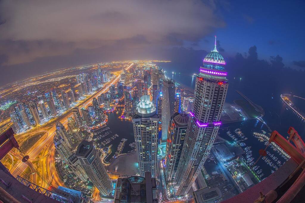 Night View From Princess Tower