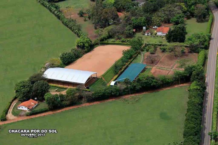 Loft e Chalet nos Campos de Holambra