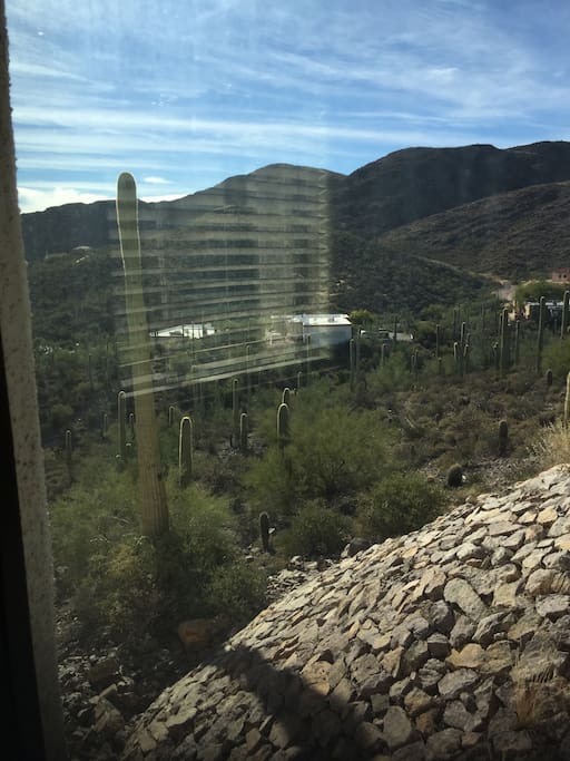 Mountain view from Casita/ 3 windows in casita have views