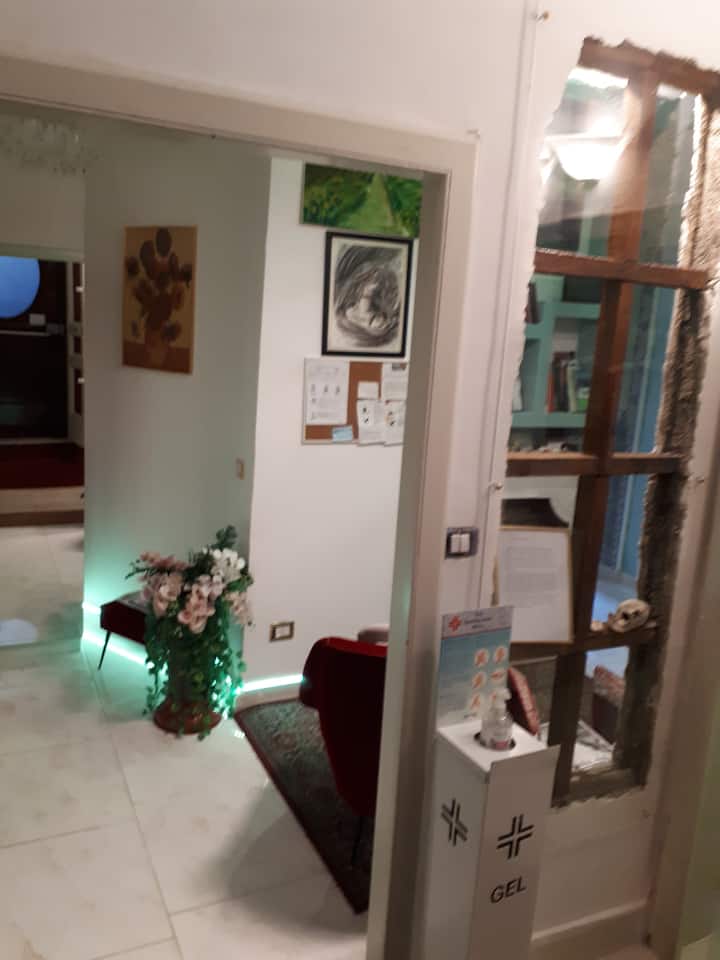 Ingresso della struttura