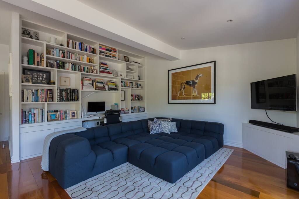 The perfect spot to curl up with a book or have a movie night!