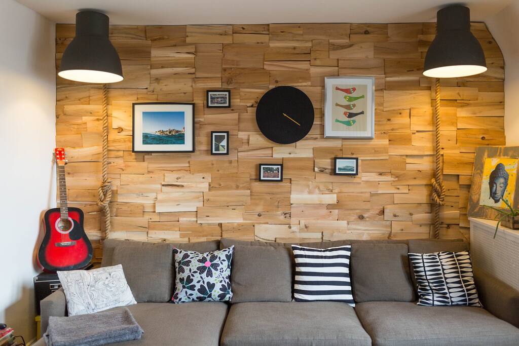 The living area