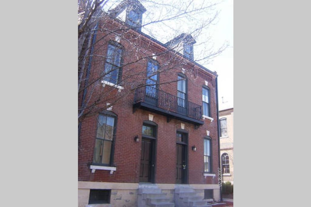 4 family building, build in 1896. Your apartment is downstairs, on the right.