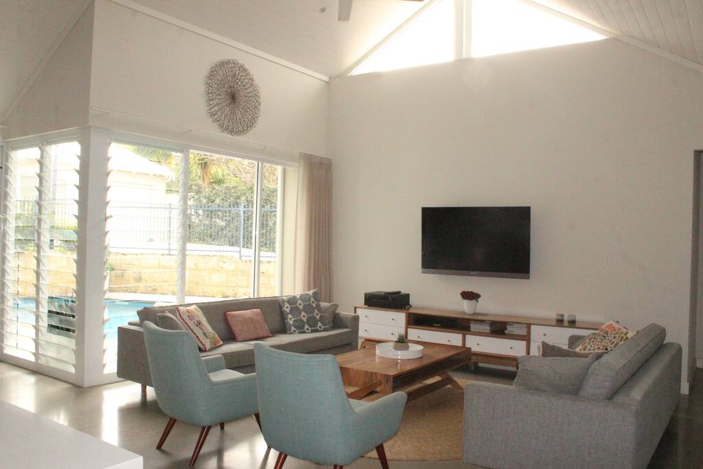 Relax in the main lounge