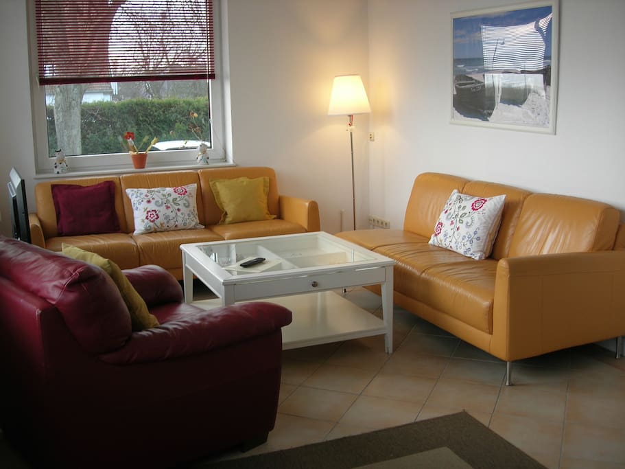 Wohnzimmer mit Sitzecke