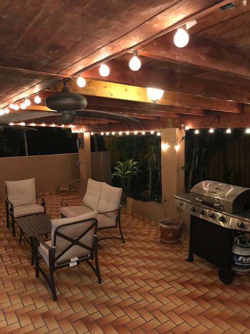 Back terrace/patio