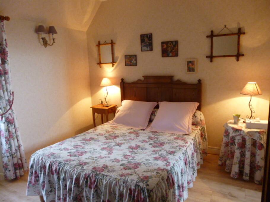 chambre rose