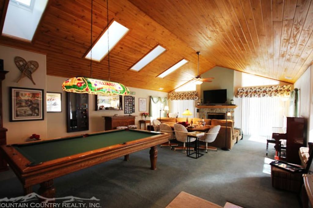 Family / Game Room Area