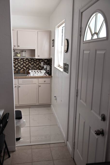 Kitchen and Front Door view 2