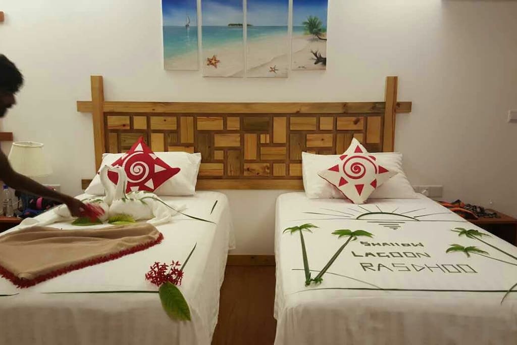 Bedroom - Double Bed or Twin Bed available