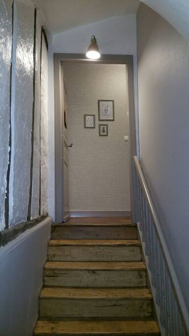accès à l'appartement.