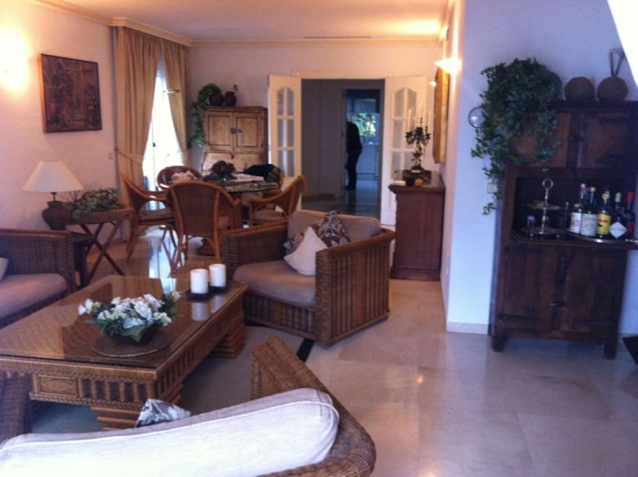 Living and dining room