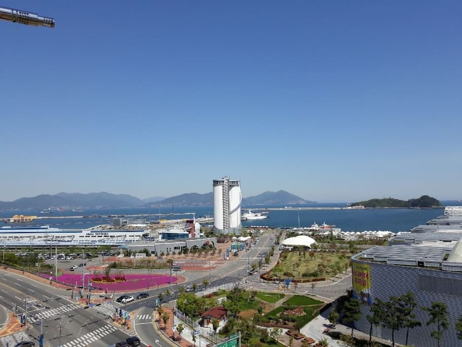 낮에보는 주변경관