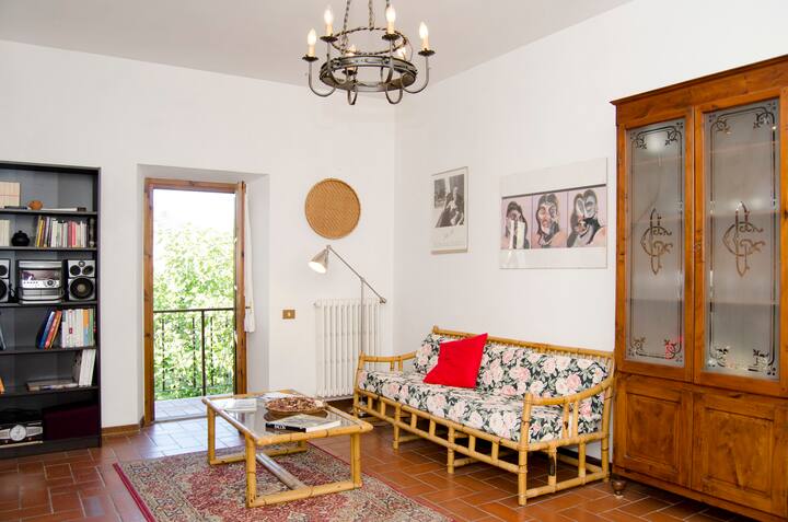 Large home with fireplace