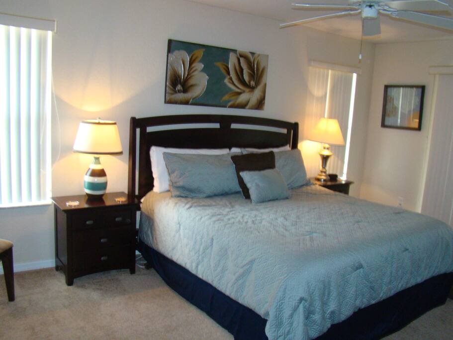 Suite Master on the second floor (bedroom #1)
