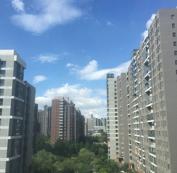 大窗外景