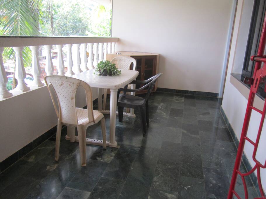 A Verandah sitout to enjoy the view outside with a hot cuppa