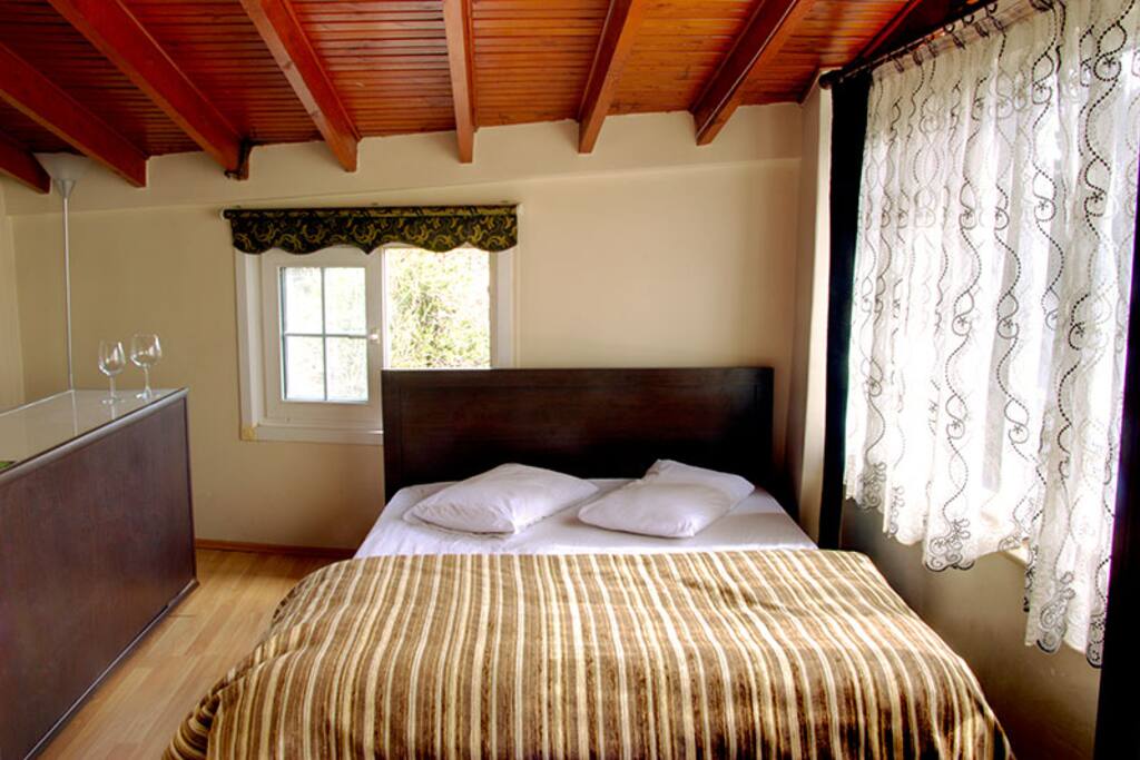 Clean towels, blanket and linen