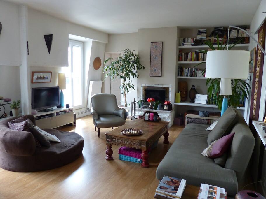 Accès chambre par le séjour