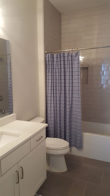 full private bath in bedroom