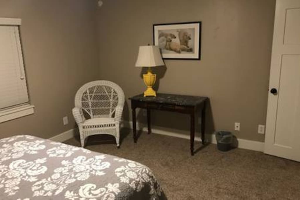 Desk and chair in bedroom #2.
