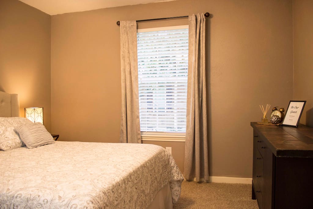Another view of your bedroom.