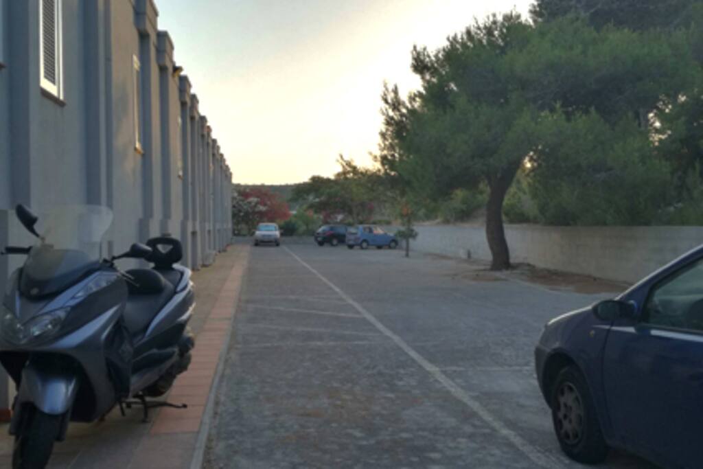 Parcheggio riservato