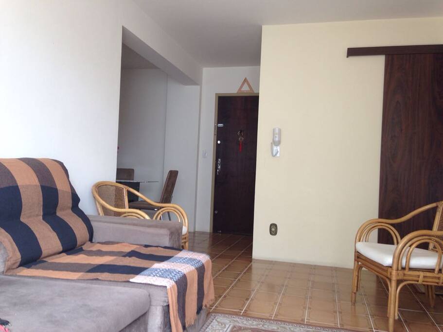 Sala de TV com Sofá-cama