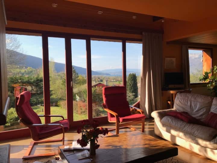 Maison Calme - Vue Panoramique Sur Lac - Talloires