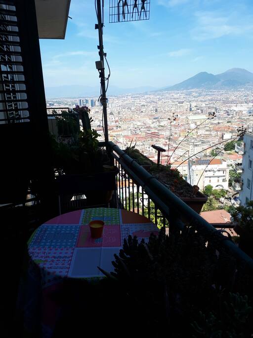 the viene fro balcony