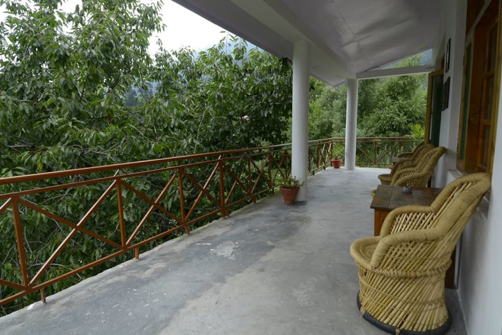 Terrace by the room