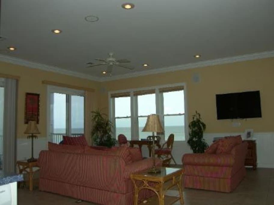 Gulf Front Living Room