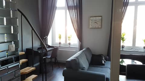 Top Airbnb: "Mozart" - Apartment in the center with a beautiful view in Szczepin
