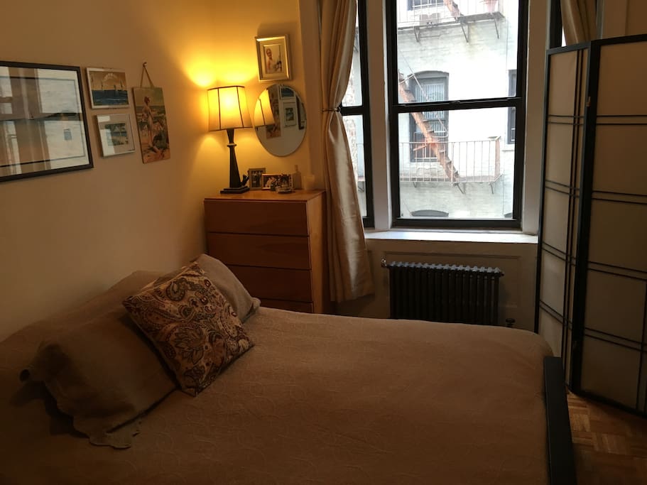 Master bedroom window.