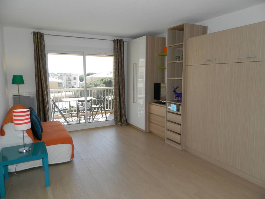 Salon avec TV