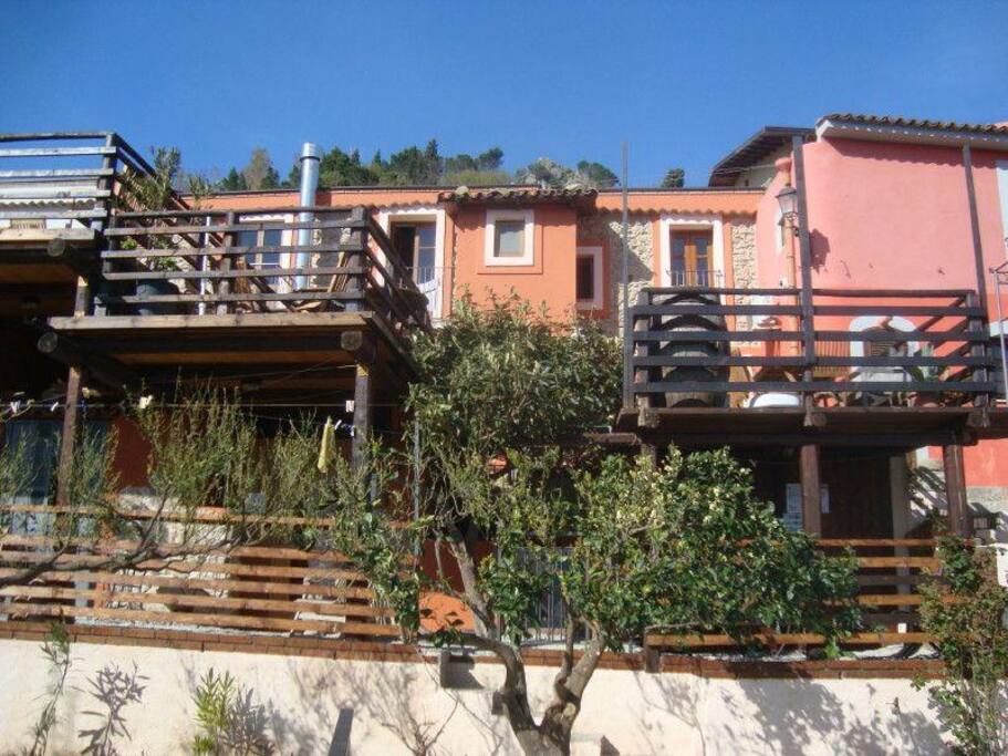 Borgo al Costa - Terrasse direkt am Pool