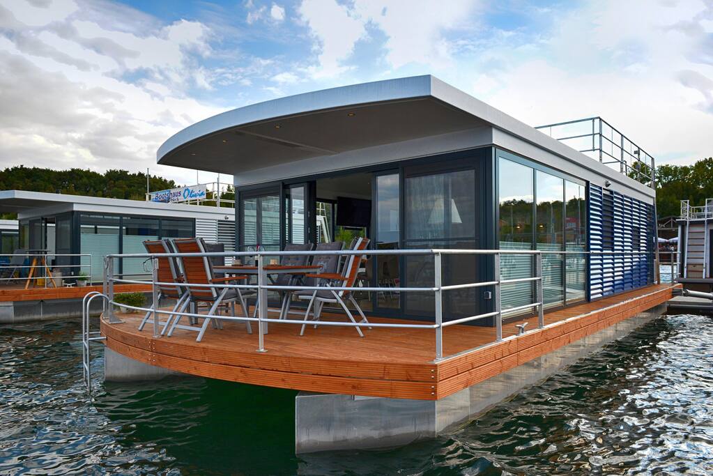 Hausboot Treibholz, Geiseltalsee - Hausboote zur Miete in Mücheln