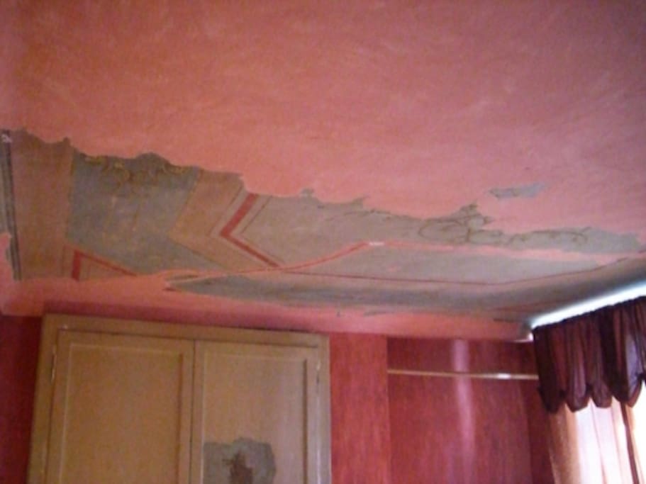 the ruin of a fresco