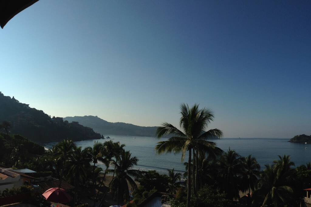 Sunrise from the balcony