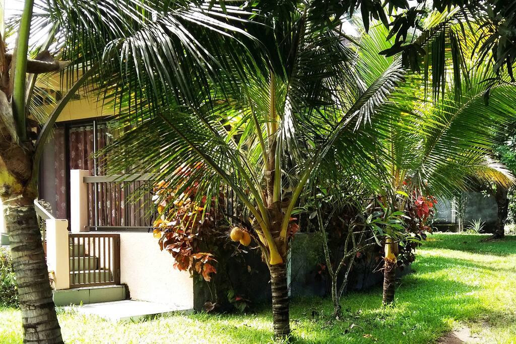 Dévanture du pavillon