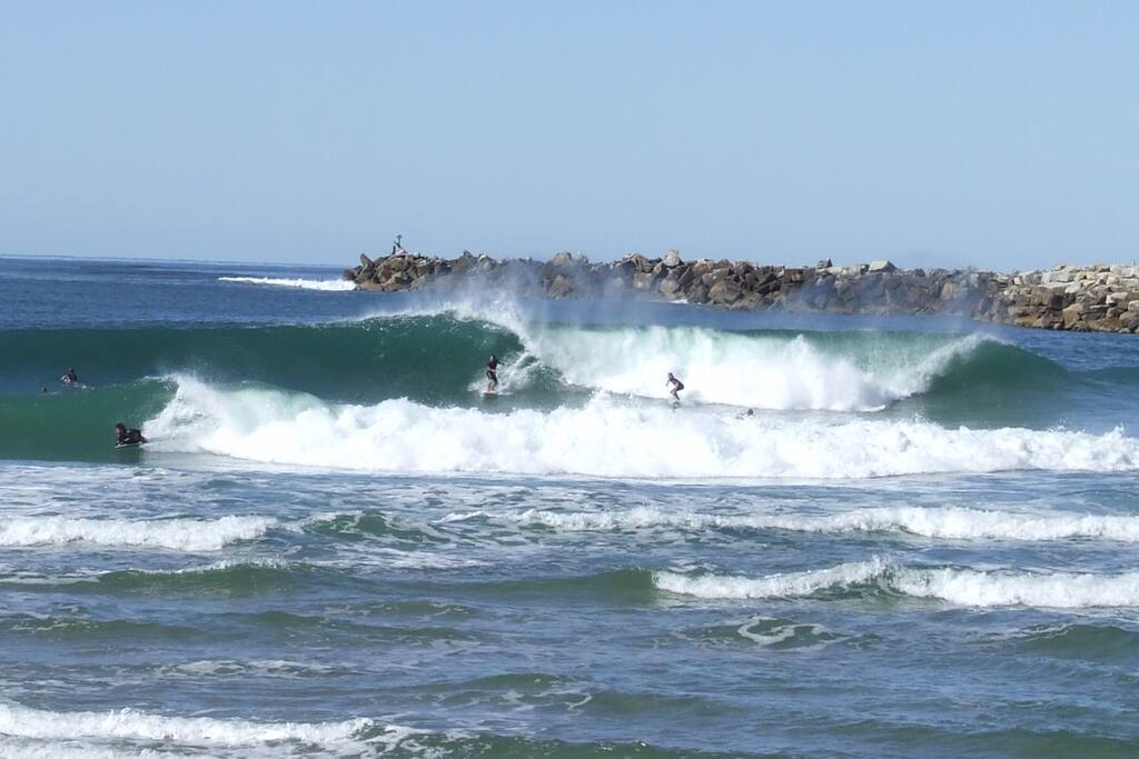 surf "The Wall"