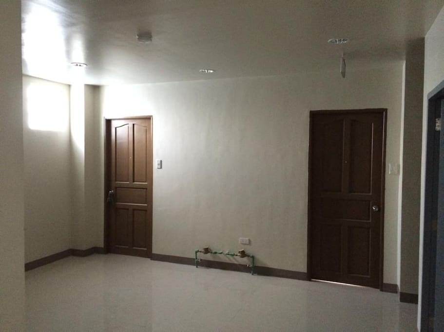 Hallway to the room.