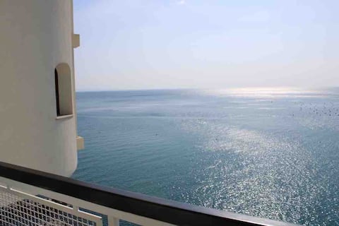 Top performing Airbnb: Seafront Apartment on the top floor near Trieste in Duino Aurisina