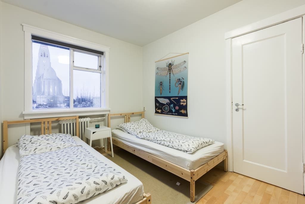 One of three bedrooms, great view!