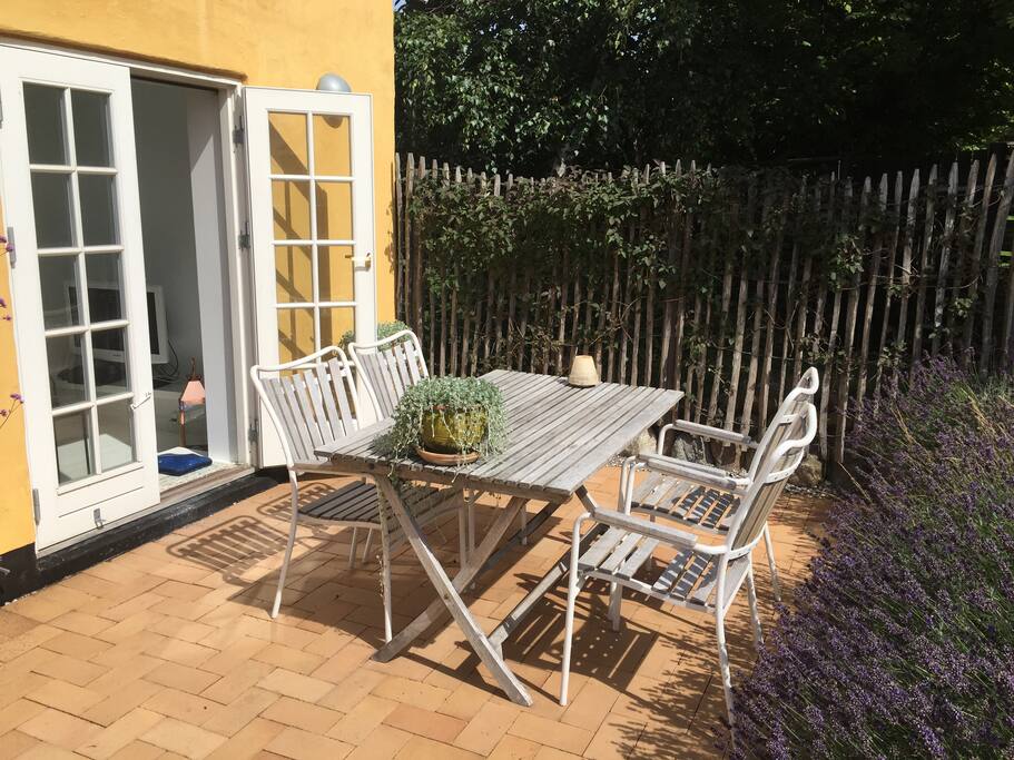 Den hyggelige terrasse