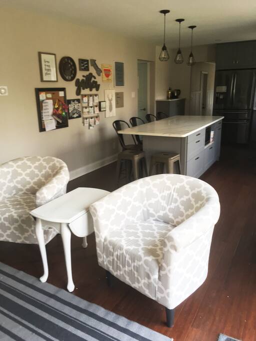 Large eat in kitchen