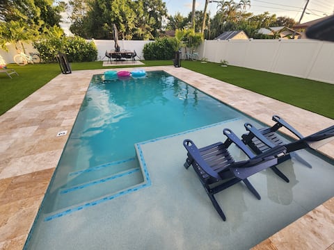 Beach pass, saltwater pool, 5 star paradise!