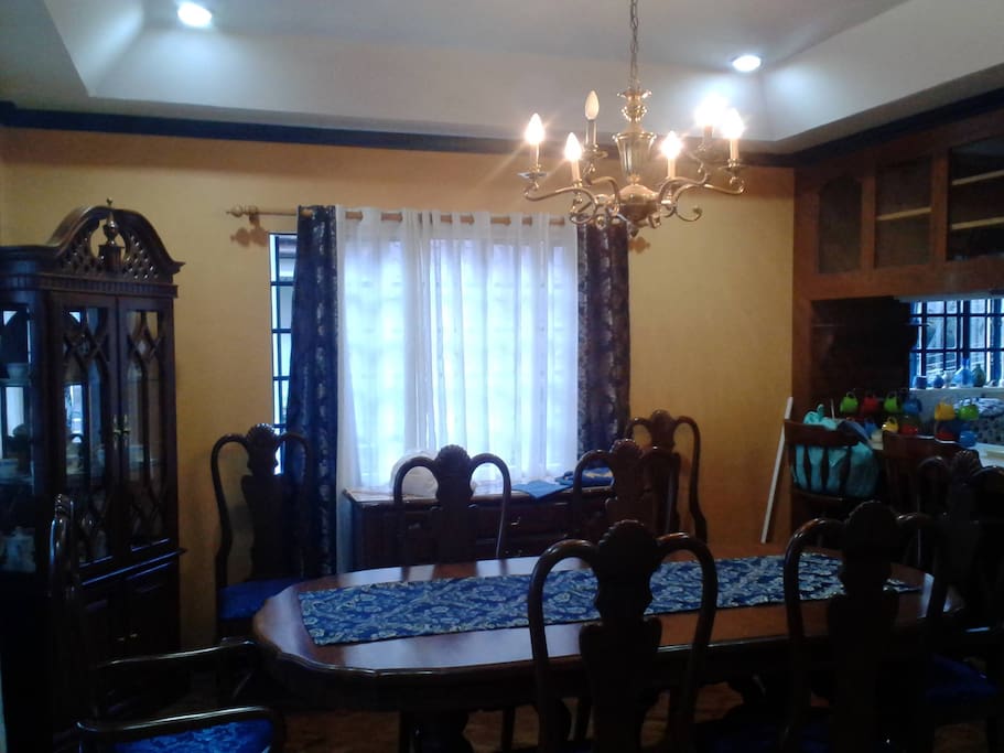 the dining room