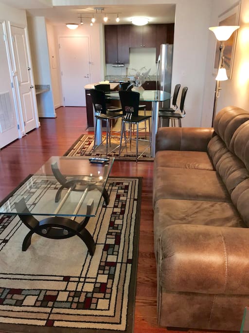 Living Room and Kitchen