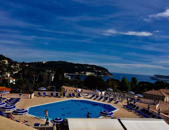 Beautiful view in Villefranche sur mer